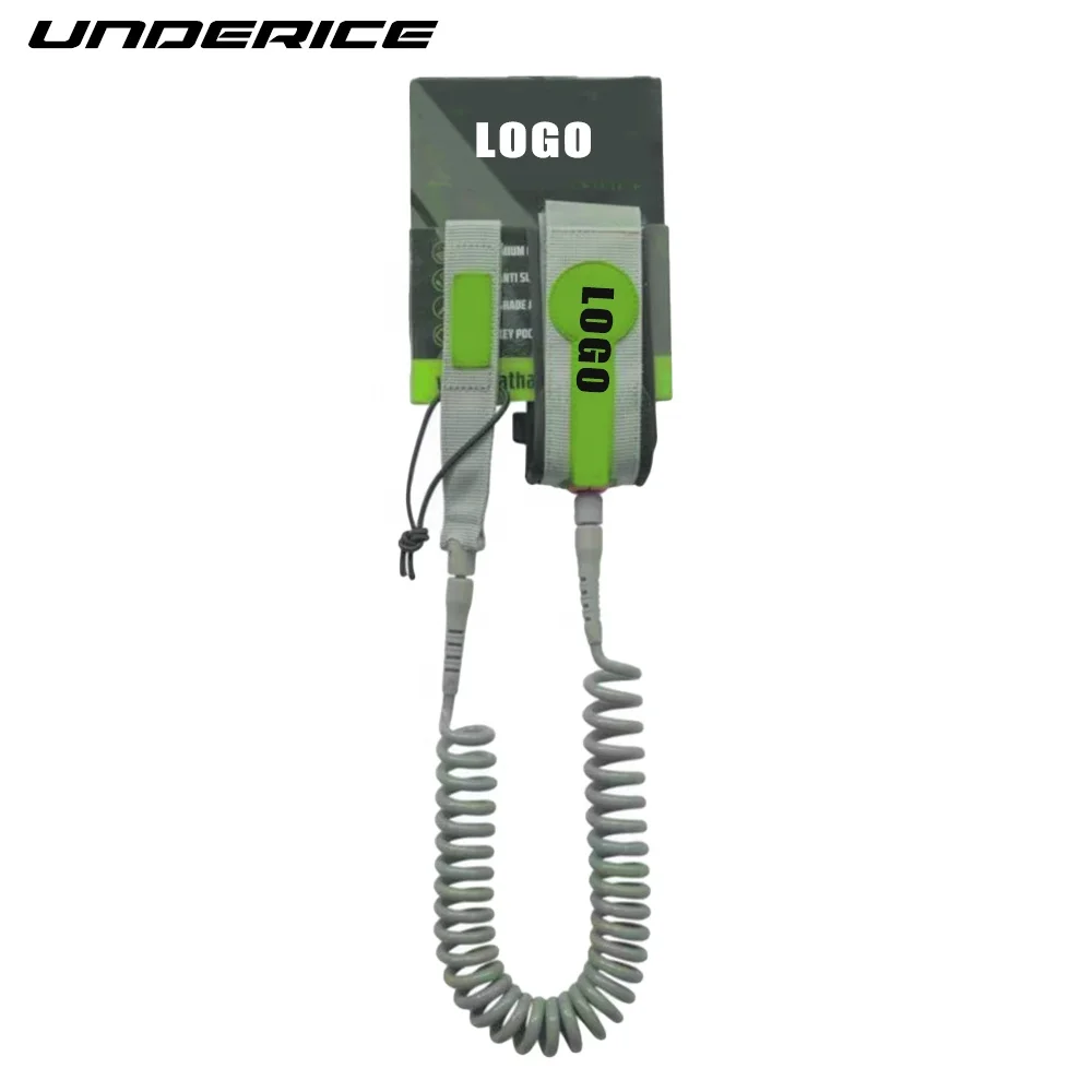 Factory best price swivel and ankle cuff Surfboard Leash Straight For Surf Leg rope wing foil wakeboard