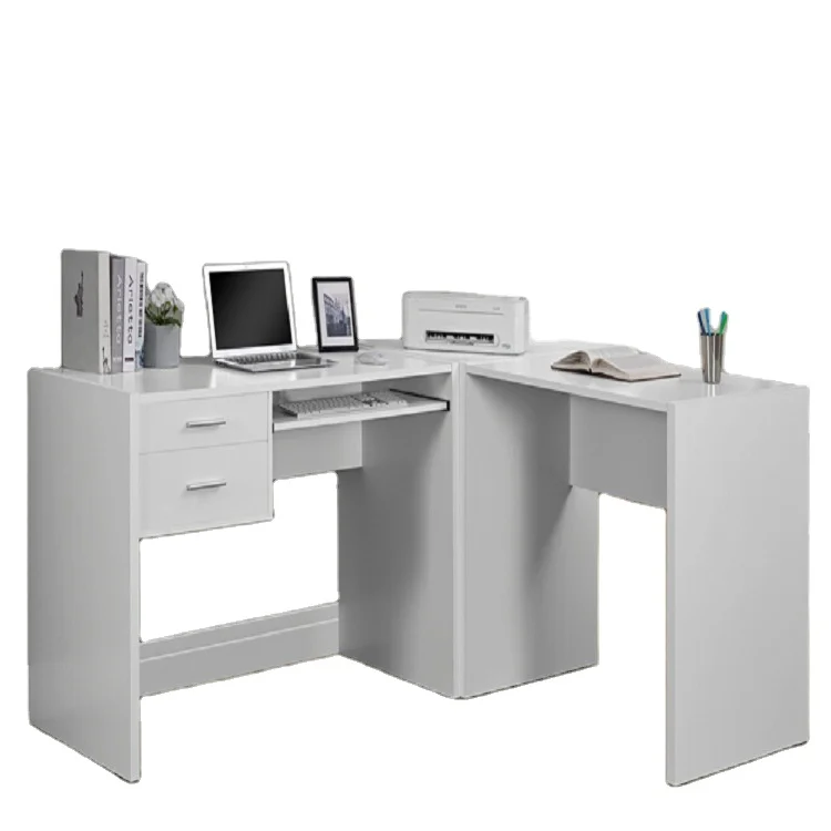 Vekin Furniture Hot Sale Office Computer Desk L Shape Corner Table Boss Manager Executive Office Desk