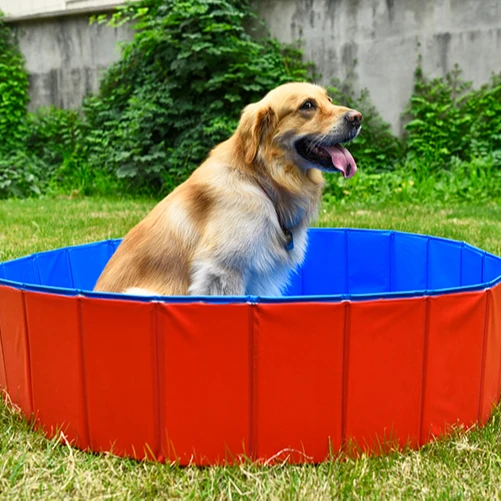Durable Pvc Outdoor Dog Swimming Pool Portable Dog Pool