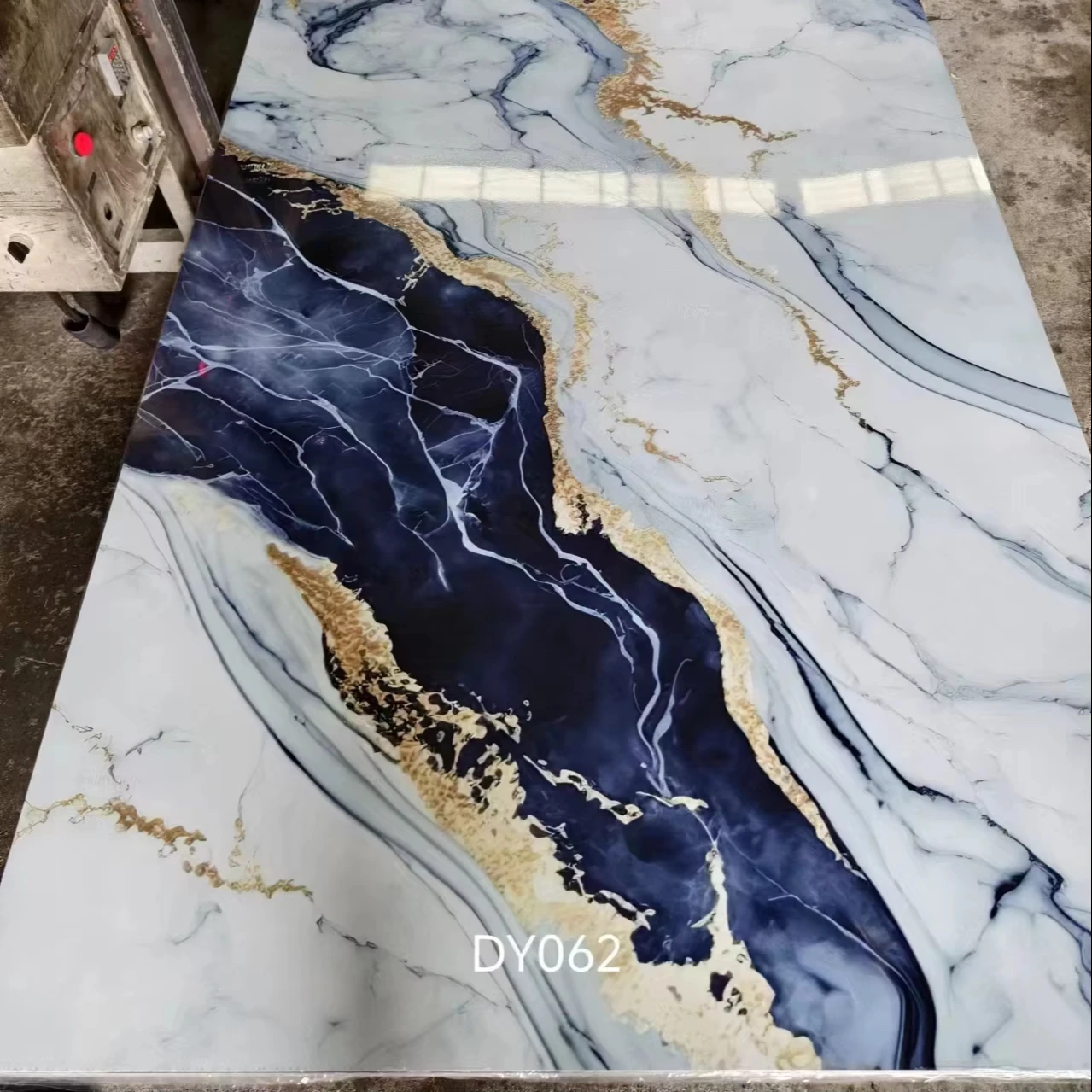 Factory Hot Sale Interior Decorative Wall Panel PVC Material Waterproof Moisture Proof Marble Sheet