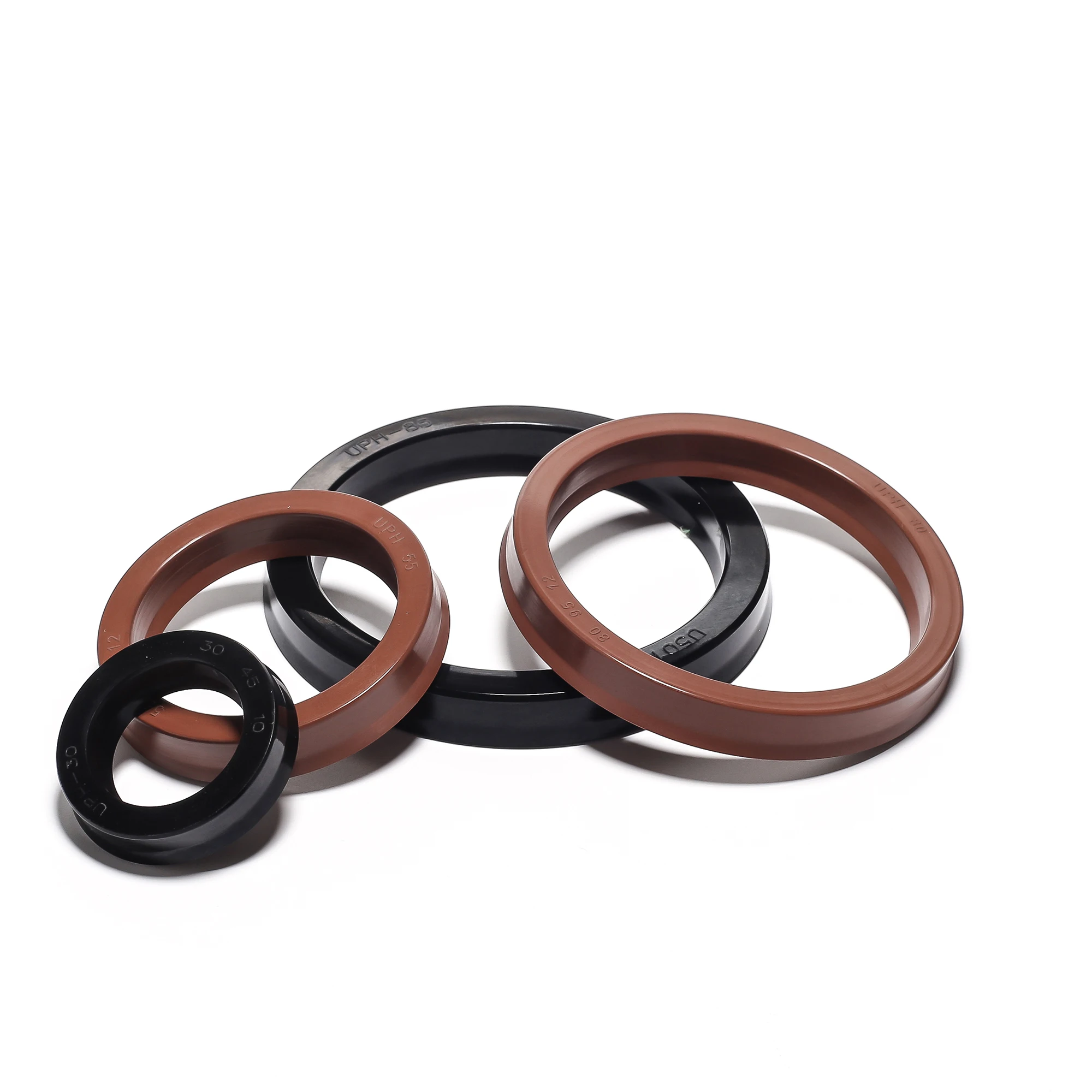 NBR FKM FPM Material UN USH UPH Rod Oil Seal For Hydraulic Pistons
