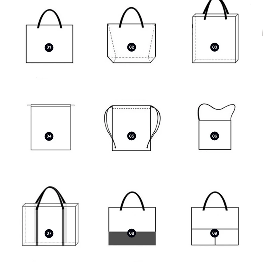 Popular Plain Recycled White Canvas Bag nurse tote cotton bag With Custom Logo