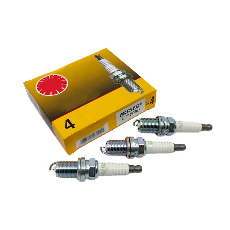 Factory Hot Sale High Quality Auto Iridium Spark Plug Package 4pcs 7092 For Ngk OEM BKR6EGP 7092 Spark Plugs
