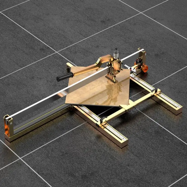 High Precision Magnetic Tile Floor Cutting Machine Manual Tile Push Knife for Rock Slab Cutting