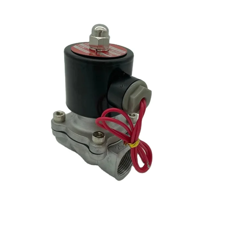 
24V AC220V Normal Closed Valves 2S-200-15 Direct-acting solenoid valve Water valve 