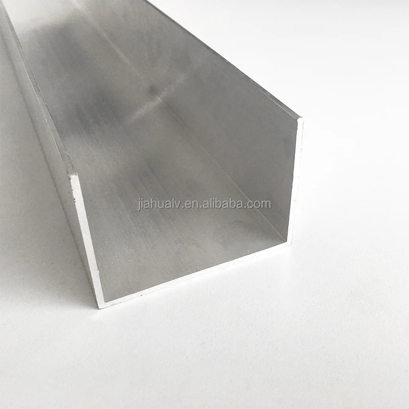 Low Price Aluminum C channel and U Shape Channel Trim Extrus Profile