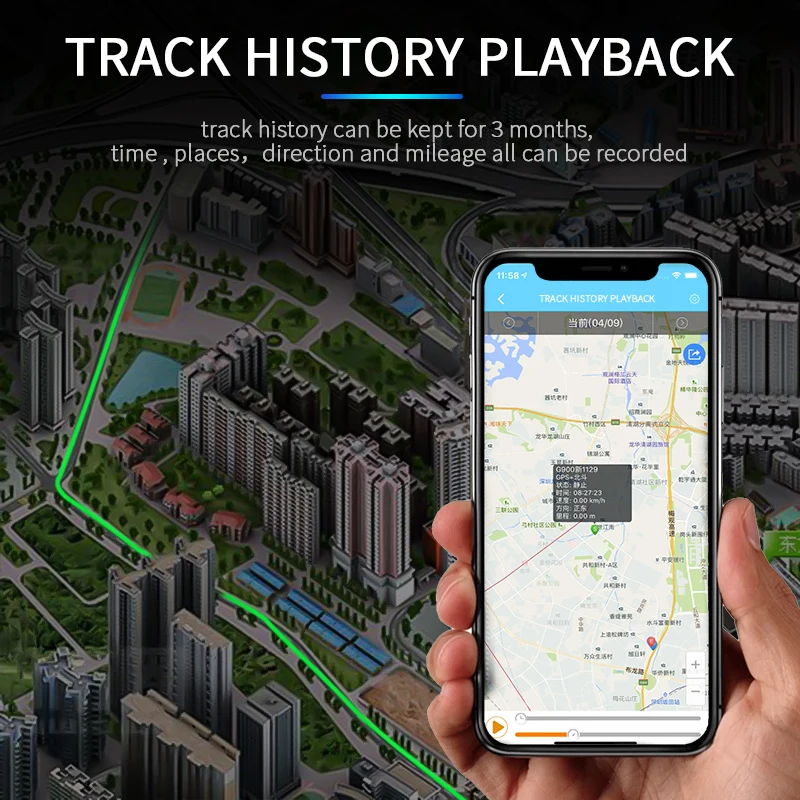  Мини-трекер для автомобиля GPS-трекер отслеживания в реальном времени