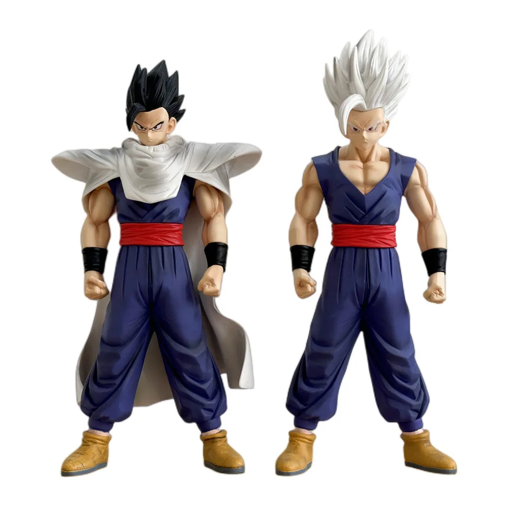New 2022  Anime Dragon Balls Super Hero White Hair Son Gohan Action Figure Toys Model Dragon Balls Figuras