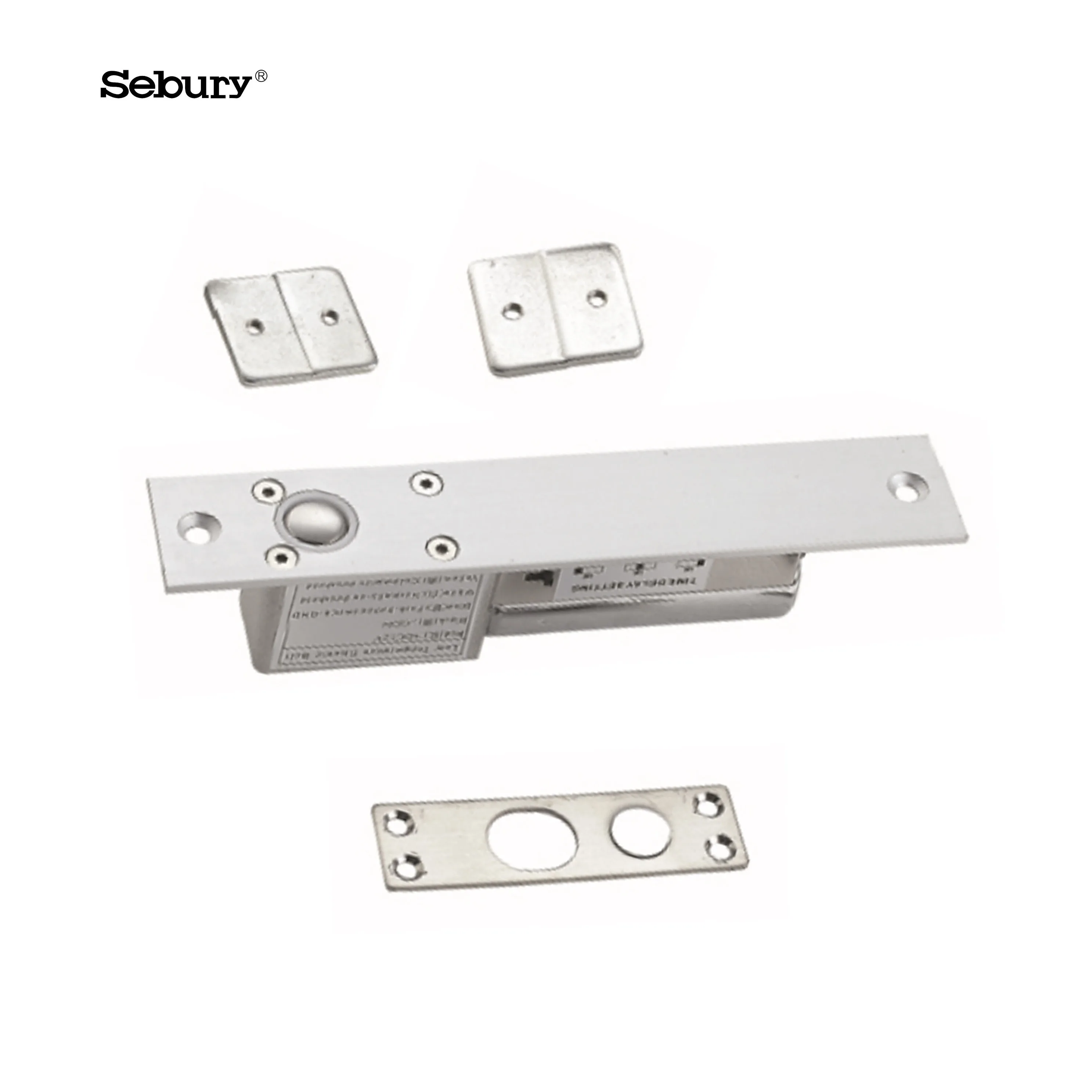 Sebury Electric Bolt Lock DC12V Access Control Security Electric Control Bolt Lock Concealed Installation Electric Lock