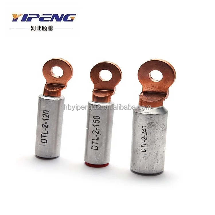 Hot sales Aluminum and Copper Bimetallic Terminal Lugs DTL-2 series