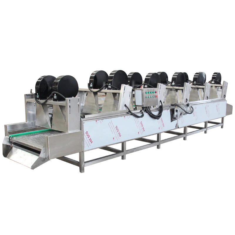 Cold Air Drying Machine for Fruits and Vegetavles Cleaning Processing Air Dryer Production Line