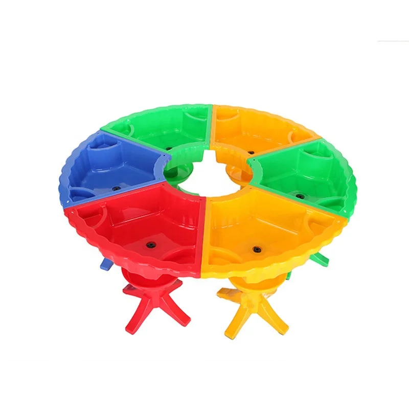Многофункциональный пластиковый детский игровой стол для детского сада