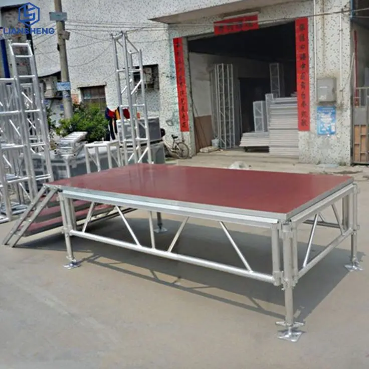 High Quality New Design Outdoor Aluminum Event Stage Staging Concert Church Runway Stage Platform