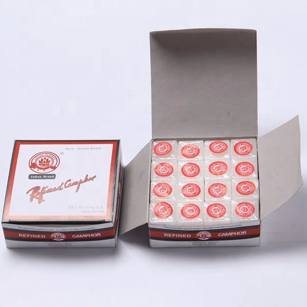 1/4 OZ Deer Brand Camphor Tablets Pest Control Deodorant Boxed Camphor Tablets