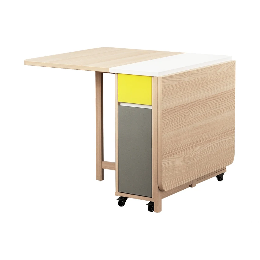 
 Набор деревянной мебели для столовой, складной обеденный стол и стулья  