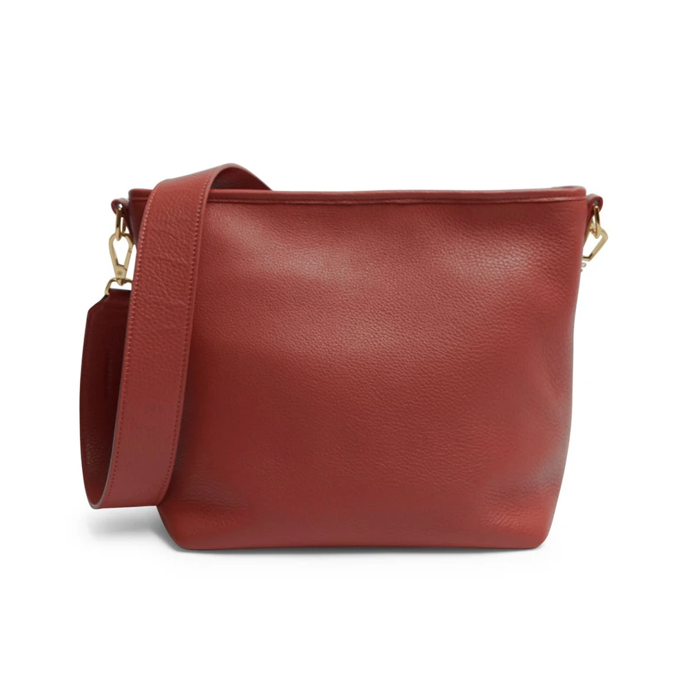 China Manufacturer Low Price Leather Material Daily Work Zippered Cross body Bag Shoulder Bag For Women