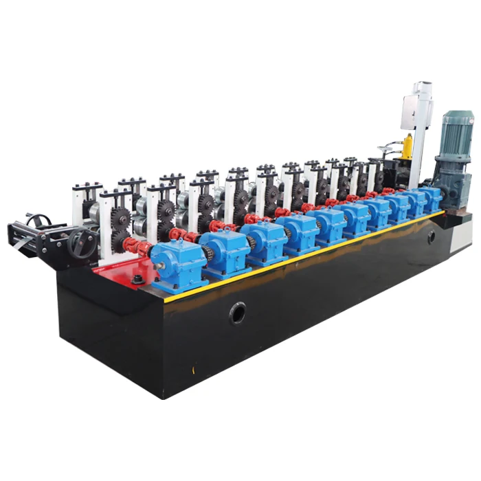 V Light Steel Keel Forming Machine PLC Control System Angle Iron Making Cutting Machine