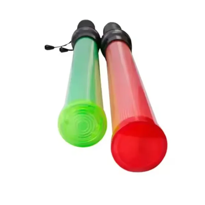 54cm Outdoor LED Rechargeable Flashing Traffic Baton For Road Safety