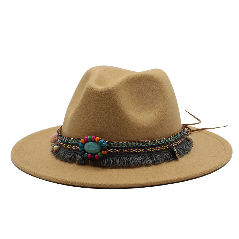 Высокое качество 2021 женская новая дизайнерская мини широкая лента логотип с фетровой шляпой