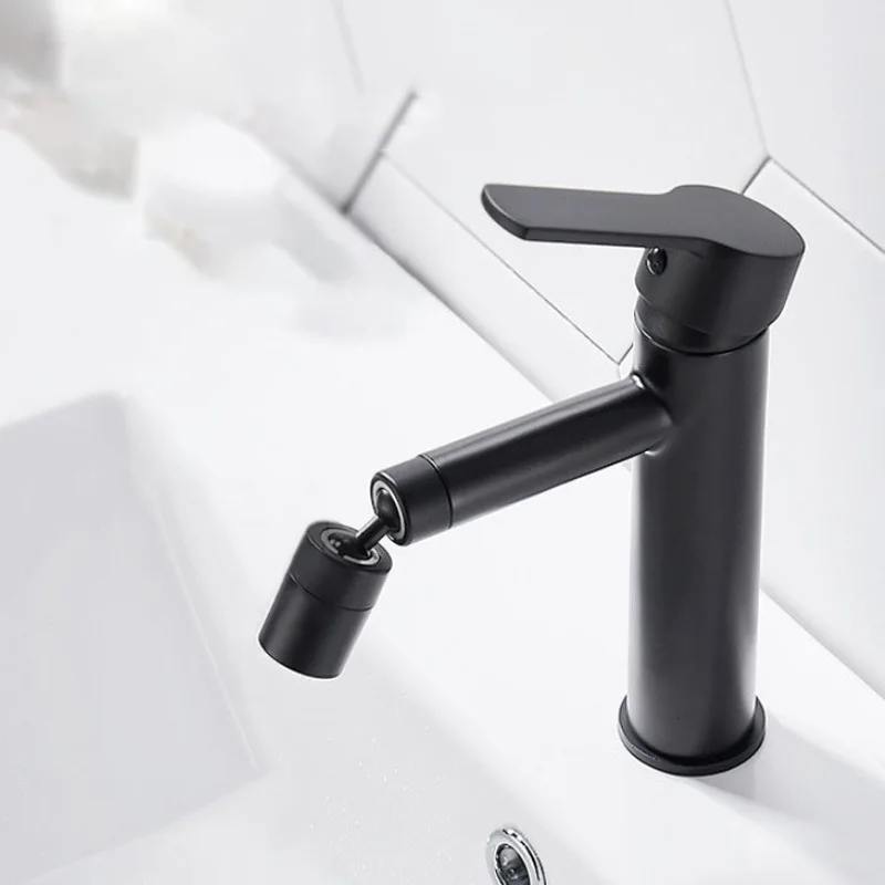 Universal rotary bubbler Wash hands wash basin gargle hot and cold brass chrome basin sink faucet kitchen and bathroom faucets