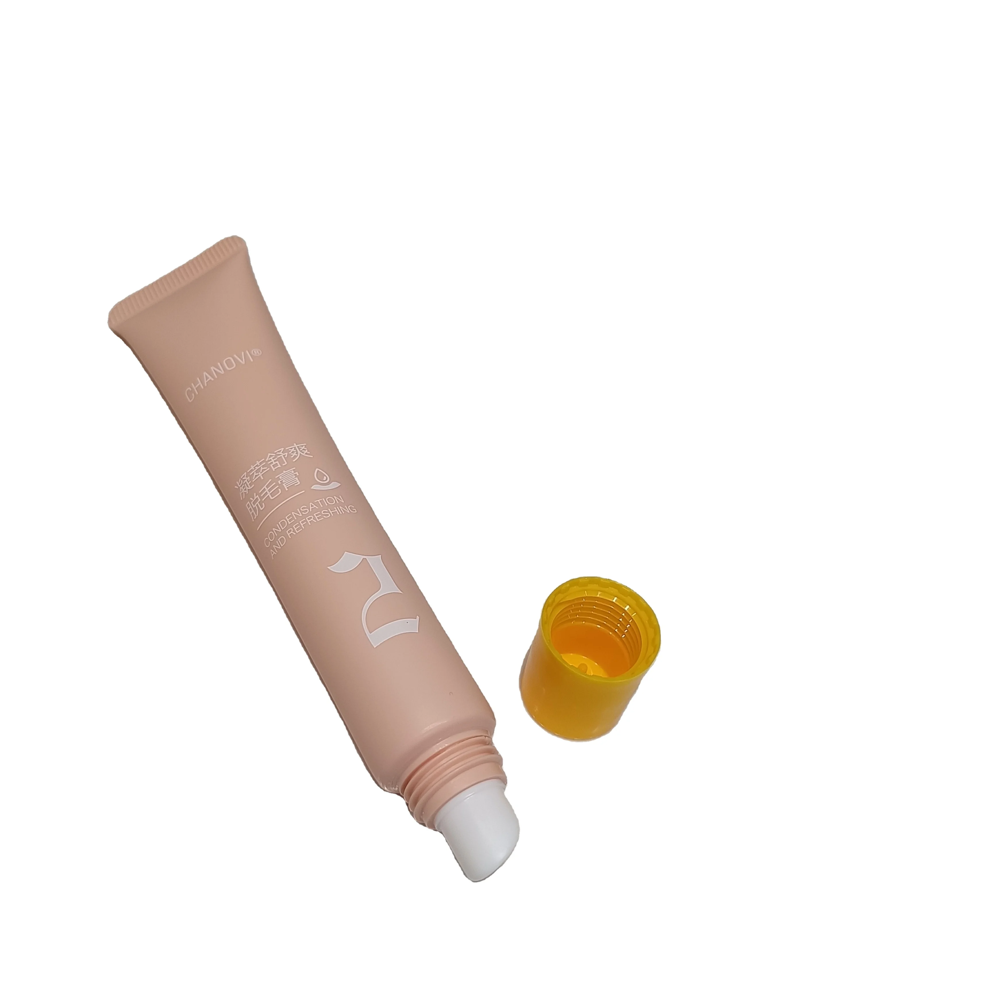 Custom printing empty lip oil tube with applicator lipstick tube lip gloss tube