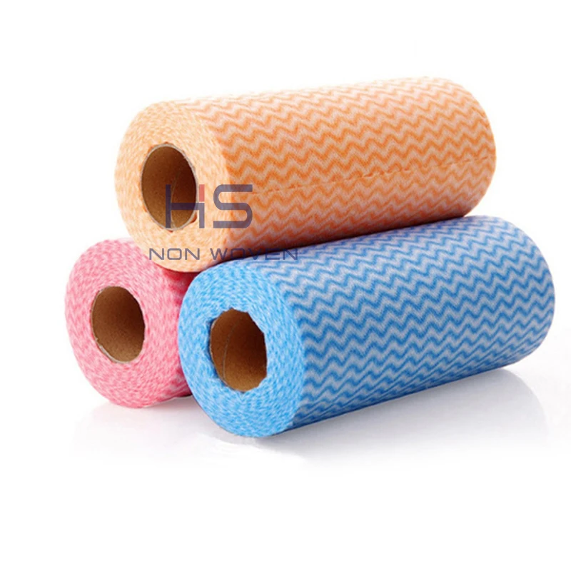 All-purpose Disposable Non woven  Heavy Duty Cleaning Cloths Wipes