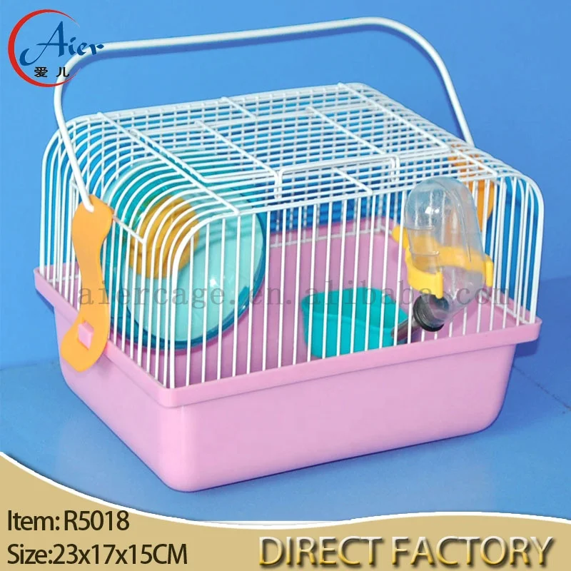 Foldable Large Wire Hamster Guinea Pig 2 Layer Cages Wholesale Pet Cages Houses