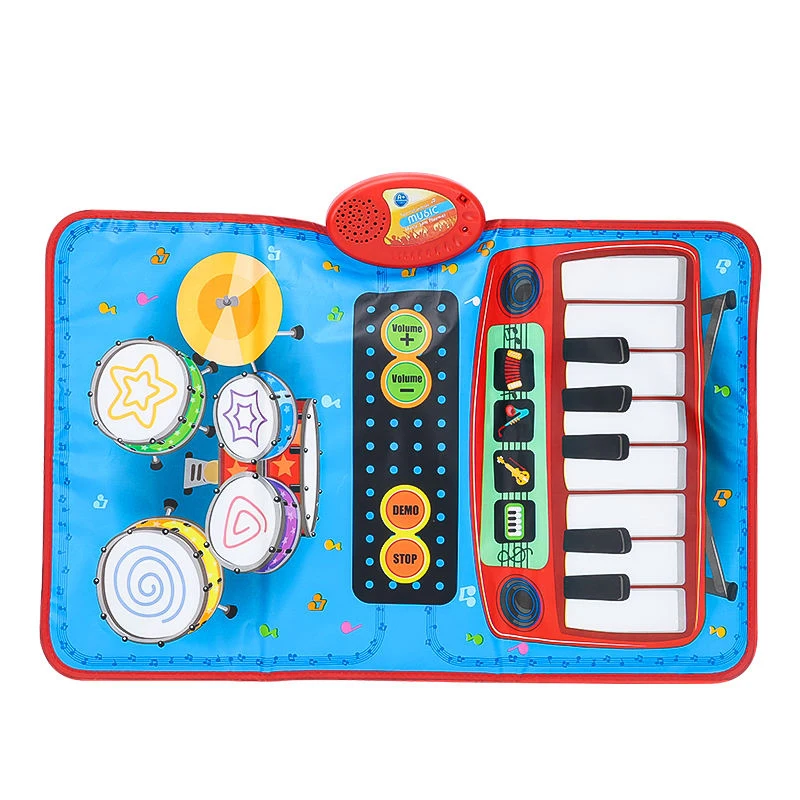 BGL electronic piano music rhythm play carpet Dancing Music Keyboard Playmat