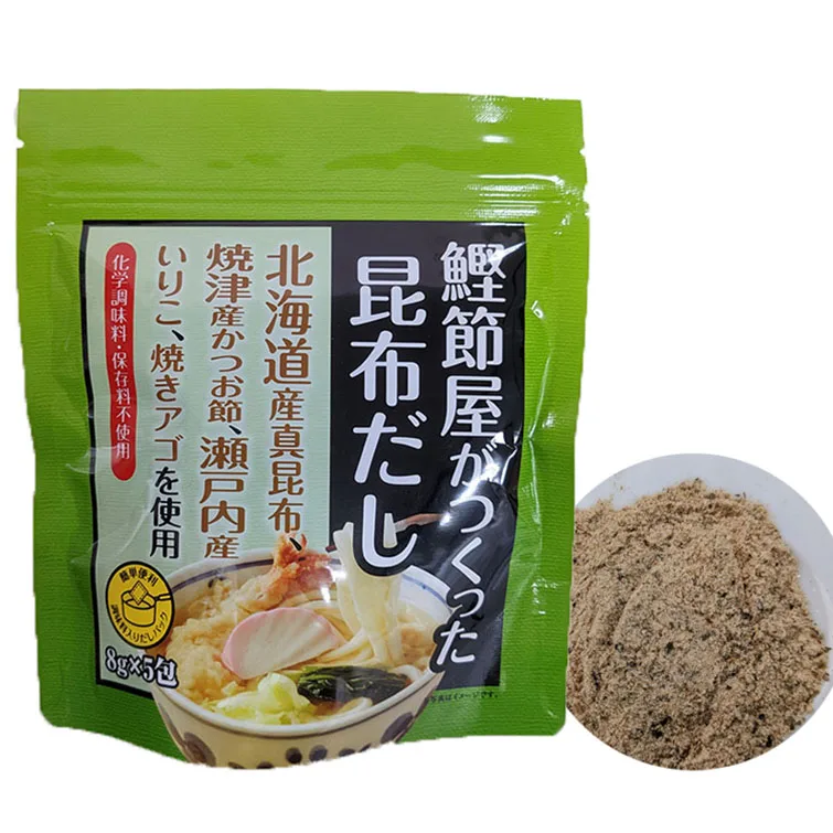 Суп для приправ и морепродуктов, японский поставщик, упаковка для приправ