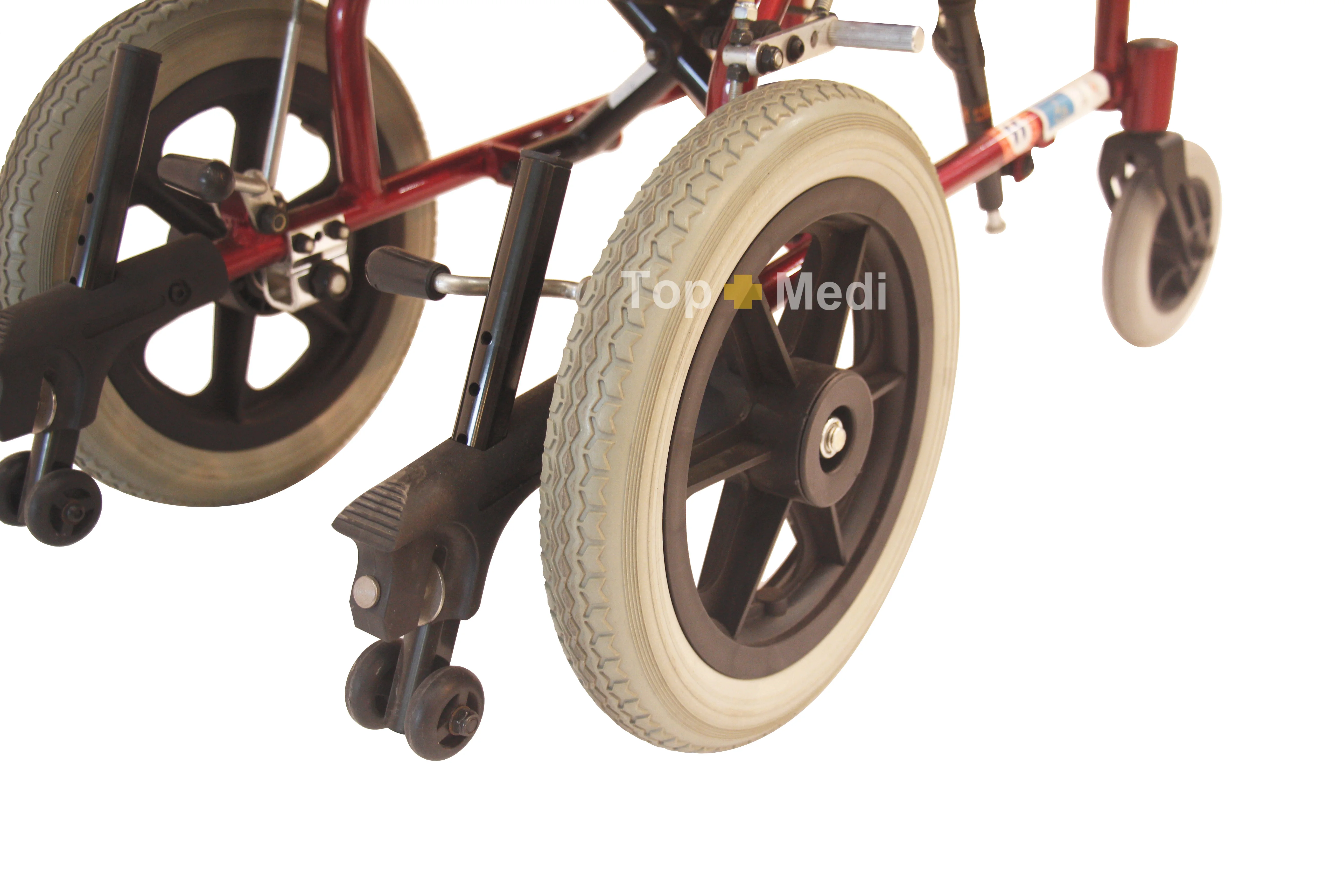 rehabilitation therapy lightweight cerebral palsy aluminum alloy steel manual wheelchair for kids