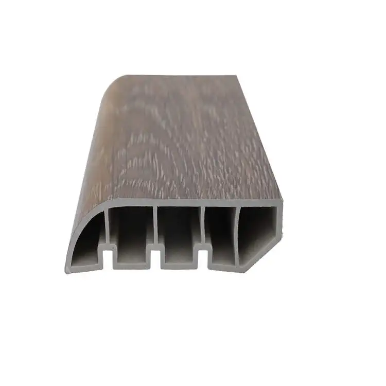 SPC Skirting 80mm Board Vinyl Flooring Tiles Accessories soft skirting board pvc