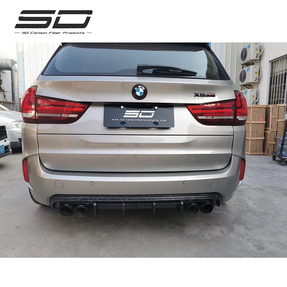 Углеродное волокно SD TBW/кованый углепластиковый задний диффузор для BMW X5M X6M F85 F86