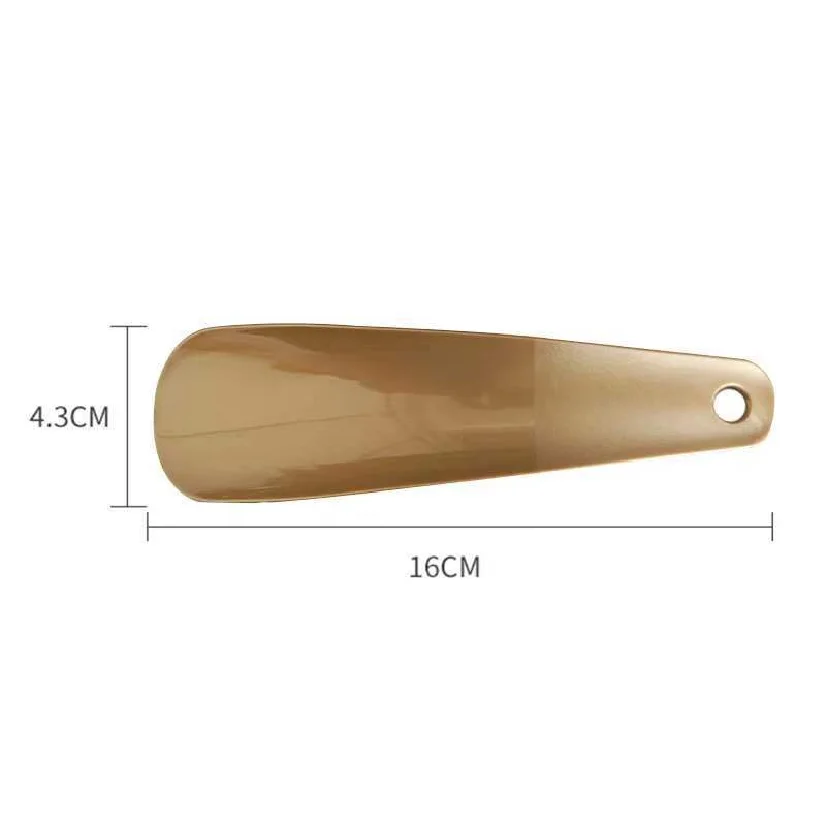 Wholesale Stock Small Plastic Shoehorn Convenient Travel and Home Daily Use Made from Horn Material
