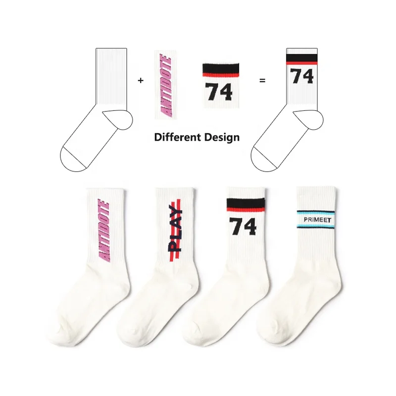 custom wovened socks oem designer custom design own logo men crew socks private your label bamboo cotton man socks