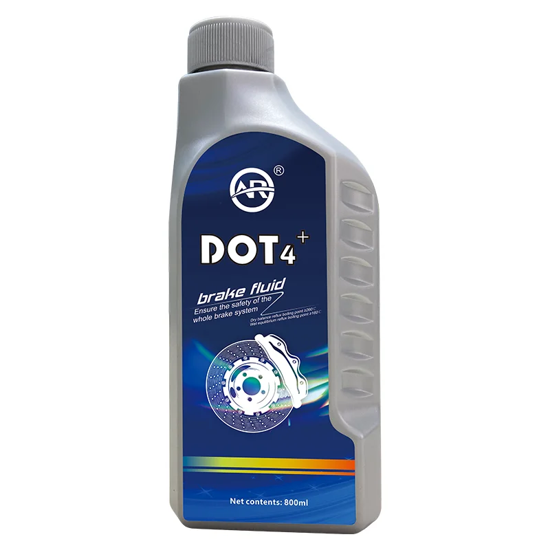 High perfomance Heavy duty waterless DOT 4 brake fluid Lubricant synthetic brake fluid for universal car