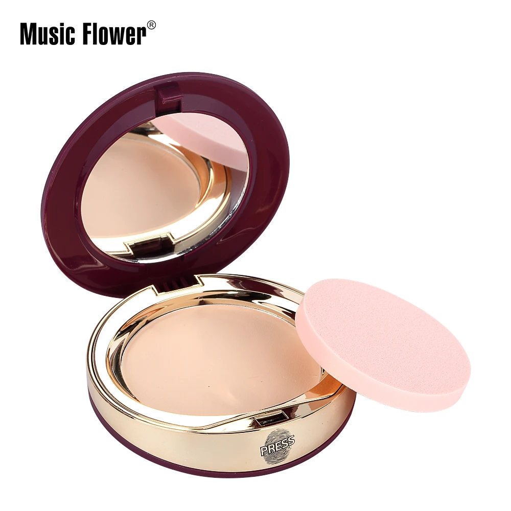 Music Flower Wholesale Foundation Makeup Mineral Pressed Makeup Powder