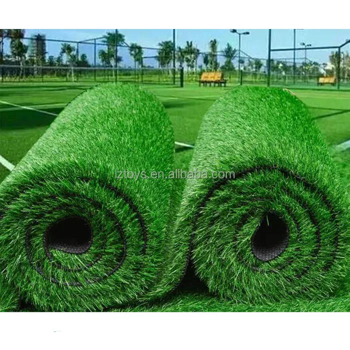 Indoor sports surface synthetic artificial grass carpet for landscape sports flooring