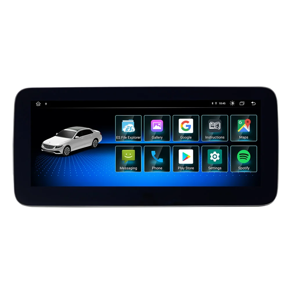  Android 10 Screen W205 W204 Navigator Update для Mercedes C