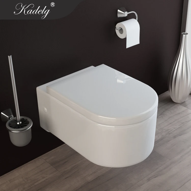 Modern Hot Selling Ceramic Wall Hung Hidden Water Tank Toilet