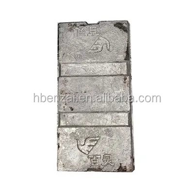 
Цинковый слиток 99,995 на китайском заводе 