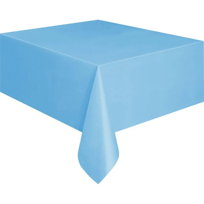 Luxury Party Birthday Table Cloth Massage Table Cover Disposable Peva Plastic Tablecloth 137x183cm