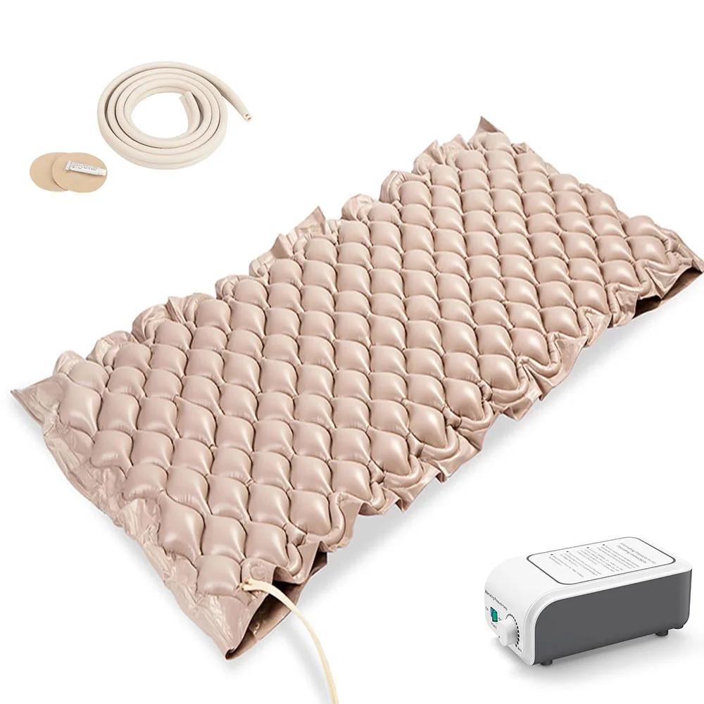 Best selling patient Medical mattress anti decubitus medical air bubble mattress bubble inflated PVC mattress