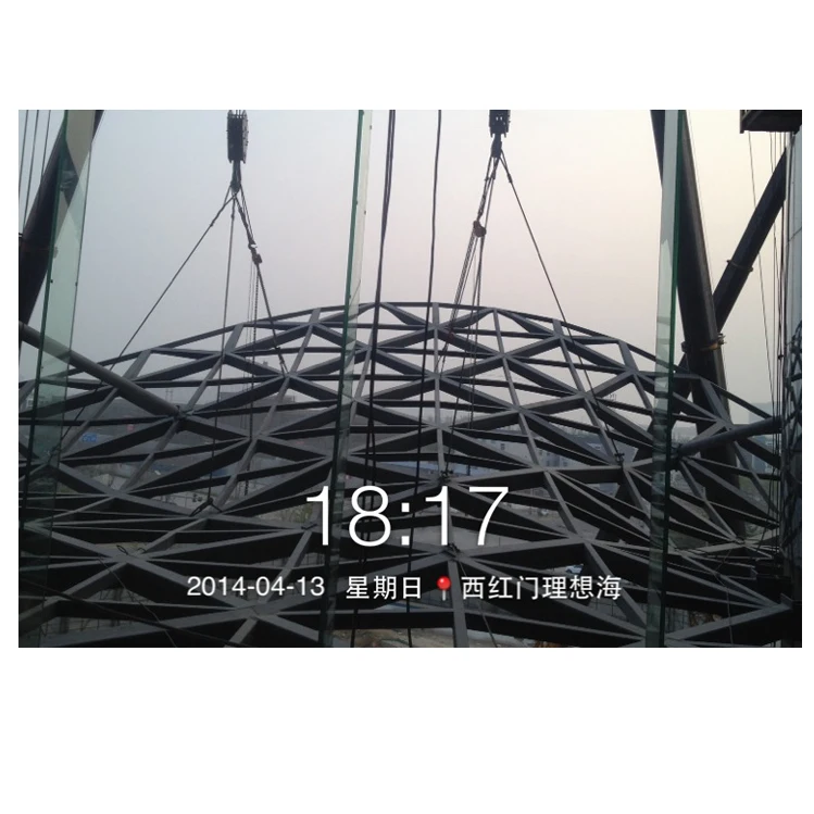 
special-shaped structure Steel shed 