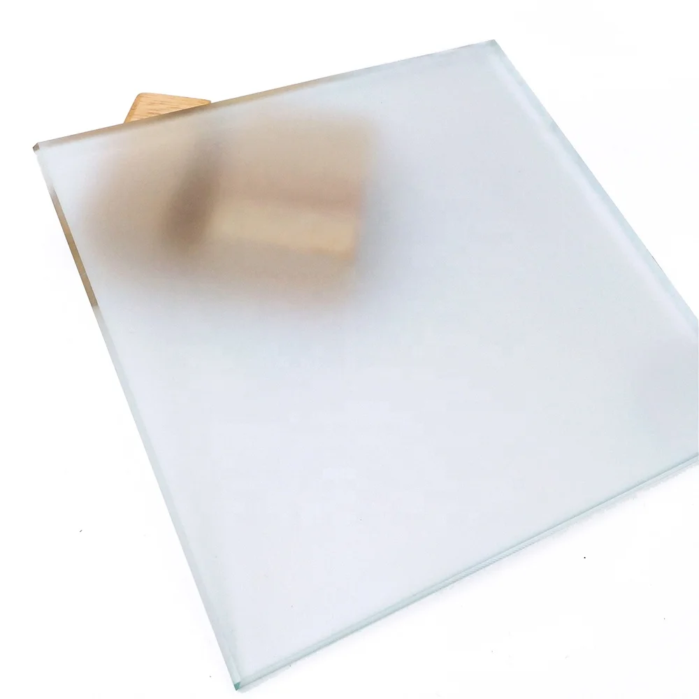 Customized Anti Glare Glass Frosted Acid Etched Tempered AG for Display Screen Protective Photo Picture Frame