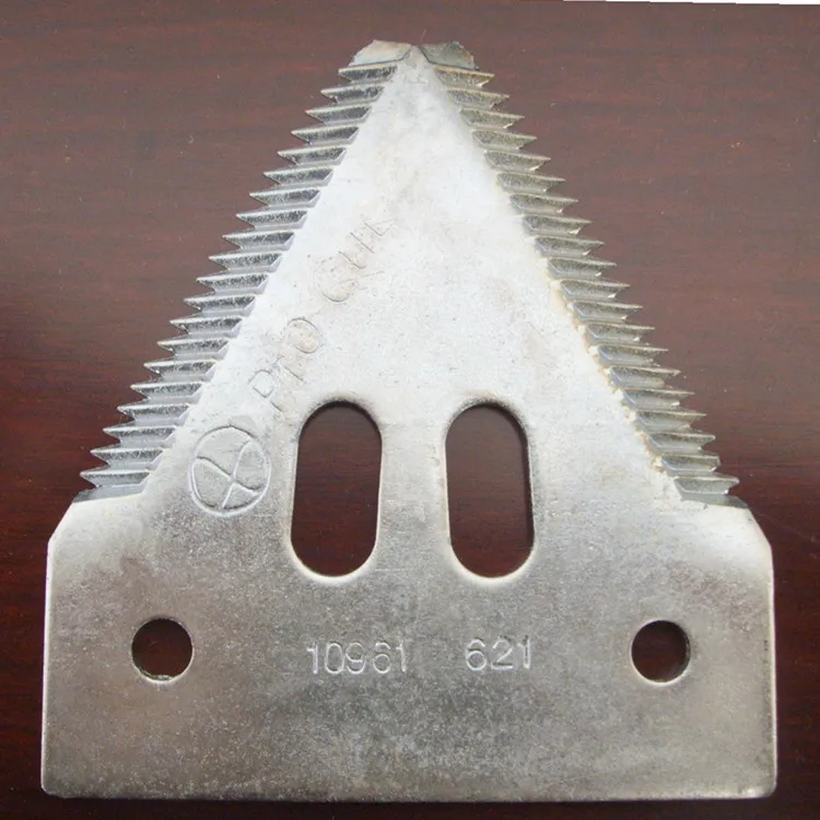 Rice Combine Harvester Parts 65Mn Knife Blade