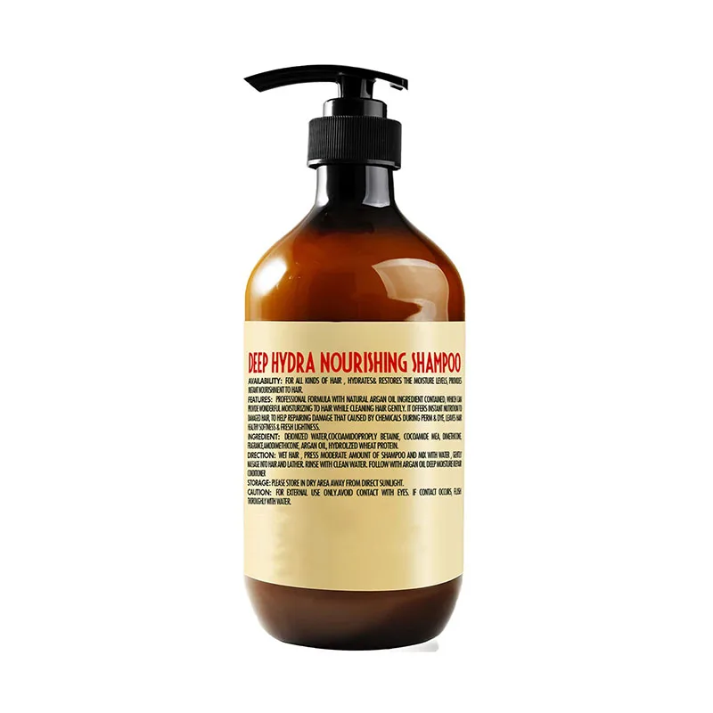 Supports OEM/OBM Argan Oil Shampoo Sulfate SLS Paraben Free hair lotion Hydrating and Nourishing Shampoo for Women and Men