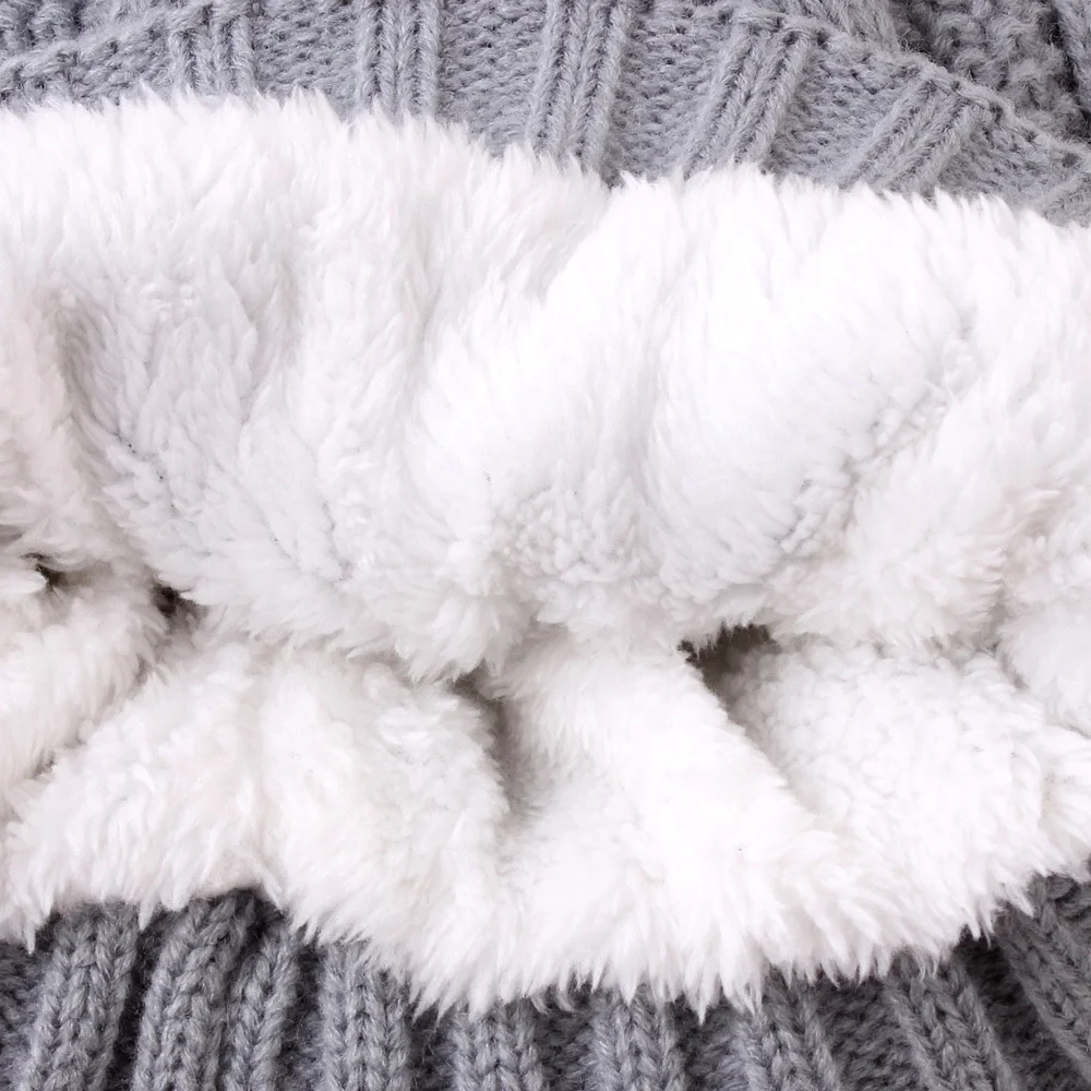 custom logo pom pom beanie Autumn Winter Acrylic Slouchy Hip-Hop keep warm Beanie cap knit beanie