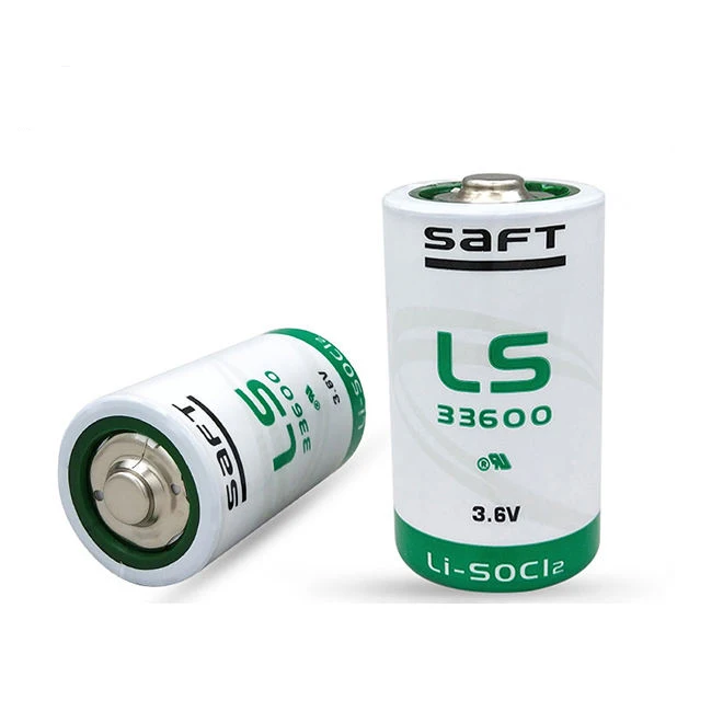 High Power SAFT ls33600 3.6V 17Ah D-Size Lithium ion Battery LS33600
