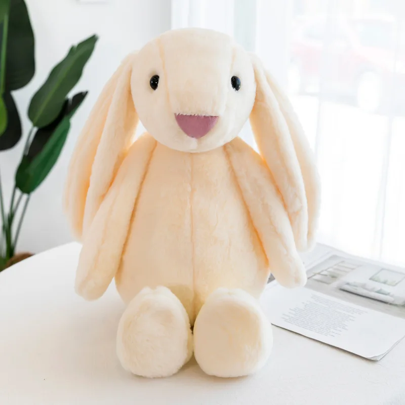 Simulation Doll Stuffed Toys for Kids Girlfriend  creative lop-eared rabbit  60CM Children Plush Toy Cartoon Rabbit Fluffy Toy