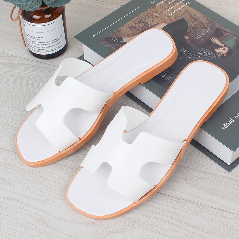 Wholesale New Innovations H typeBeach Sandals Outdoor Hot Sandals Ladies Flat Casual Fashion Footwear Women Slippers